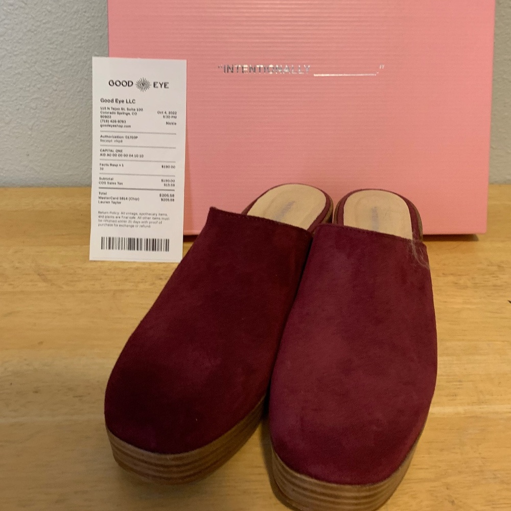 Intentionally ____ Raspberry “Facts” *Worn Once*